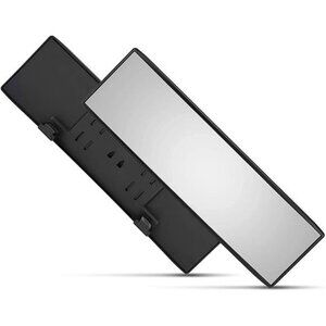 Universal Panoramic 12-Inch Rear View Mirror, Anti-Glare Wide Angle Car Mirror